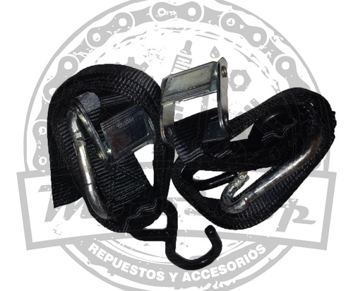 Cintas De Amarre Super Reforzada 240kg Set X2 1.50mts C/u