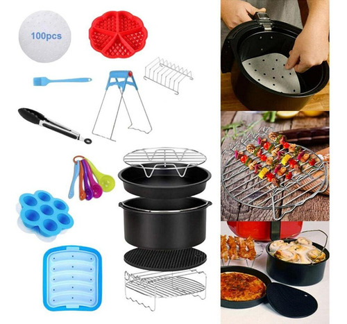 Shaoke Accesorios For Freidora De 8 Pulgadas 4,2-6.8qt