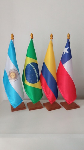8 Banderas Argentina(3) Chile(2) Colombia(1) Brasil(2)