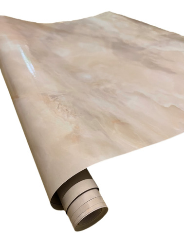 Vinilo Rollo Adhesivo Pvc Contact Simil Marmol Blanco