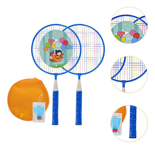 Bádminton Raquet Para Niños Raceta De Bádminton Con Azul
