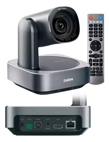 Câmera Ptz Dorn 12xu 4k Ndi Hx Onvif Hdmi Usb Rj45