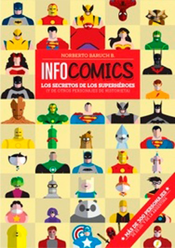 Infocomics Los Secretos De Los Superhéroes Versión Grande