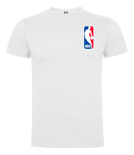 Polera Estampada Nba 100% Algodón
