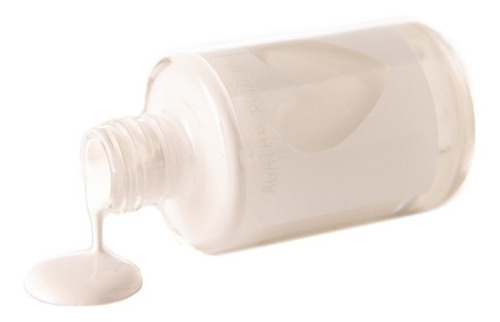 Imagen 2 de 3 de Esmalte Uñas Agatha Ruiz De La Prada White
