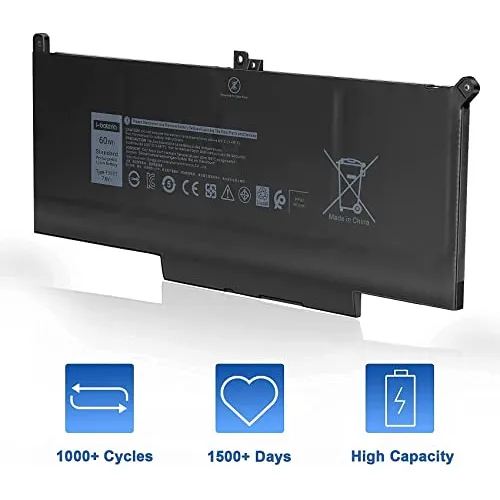 Batería De 60wh F3ygt Dell Latitude 7480 7490 12 7000 ...