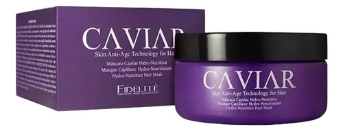 Mascara Capilar Extracto De Caviar Hidro Nutritivo X250g