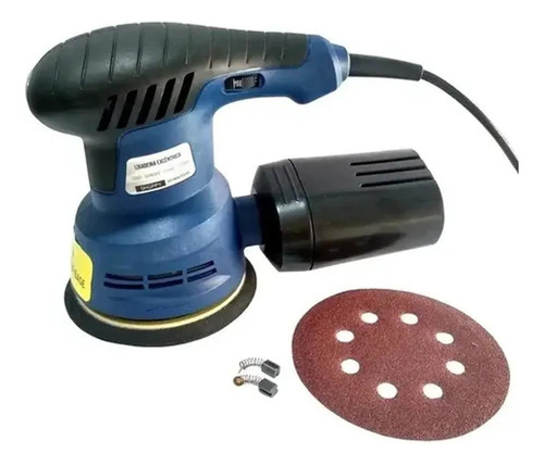 Lixadeira Excêntrica Elétrica 220v + Coletor Pó - Siga Tools