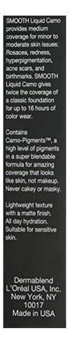 Dermablend Smooth Liquid Camo Medium To High Coverage