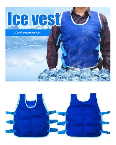 Chalecos Refrigerantes Cool Shirt Ice Cooling Para Hombres Y