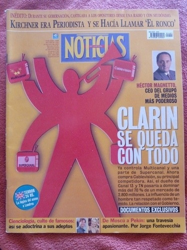 Revista Noticias Kirchner  23/07 2005 N1491