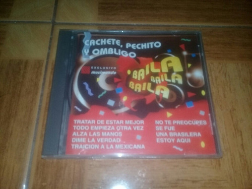 Cachete Pechito Y Ombligo Baila Baila Baila Cd 