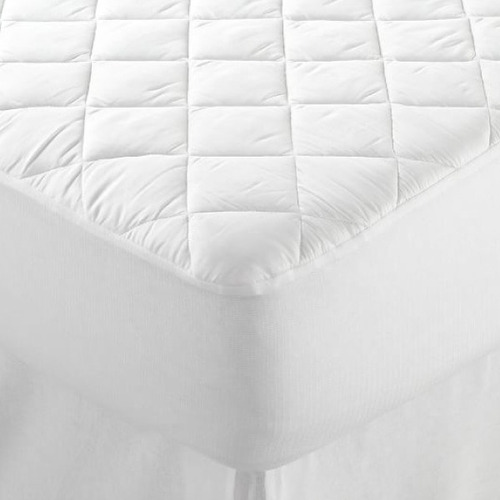 Cobertor De Colchón Tpu Cuna | Color Blanco