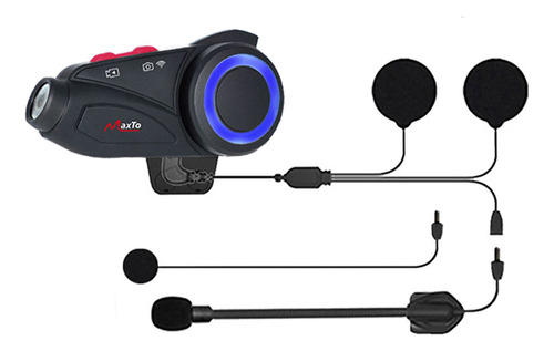 Auriculares Bluetooth Para Casco De Motocicleta Maxto M3s Co