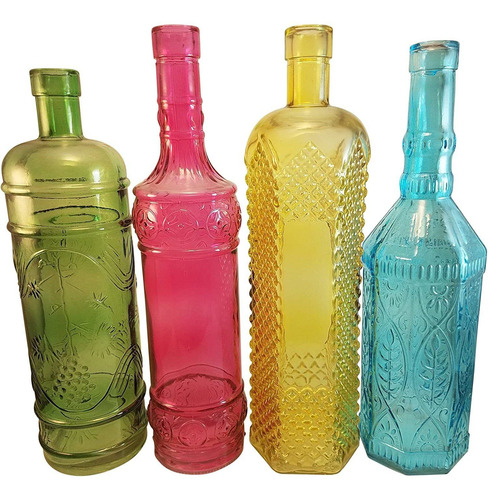 Botellas De Vidrio De Color Tamaño De La Botella Botel...