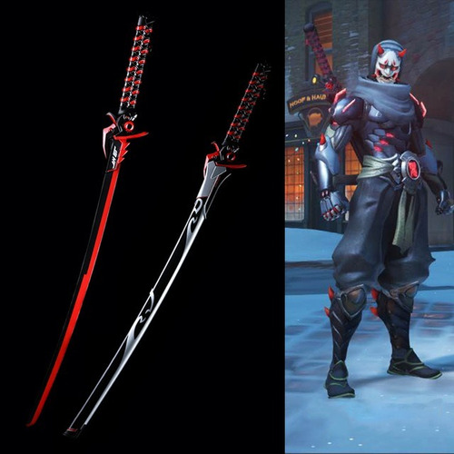 Katana Espada Genji Skin Overwatch Ps4 Sable Japon