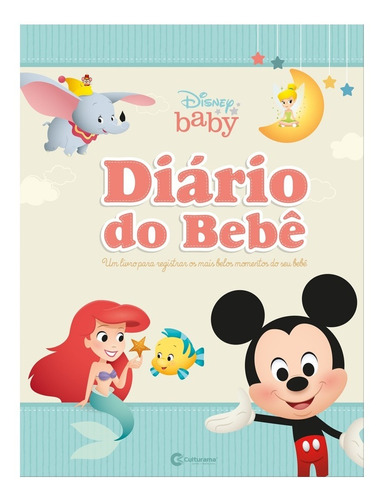 Culturama Diario Do Bebe Disney Baby Com Capa Dura Colorido