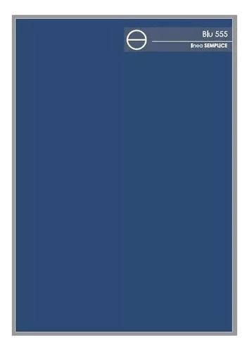 Placa Melamina Azul Blu555 15mm 1,83x2,82 - Mederwil