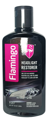 F097 Restaurador De Faros Flamingo 300ml 