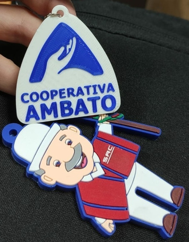 Llaveros De Caucho Pvc Goma Publicitarios Personalizados.