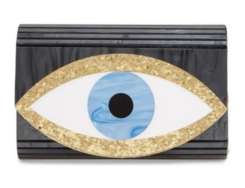 Nuevo Kurt Geiger Crossbody Clutch Eye Party Envelope 2023