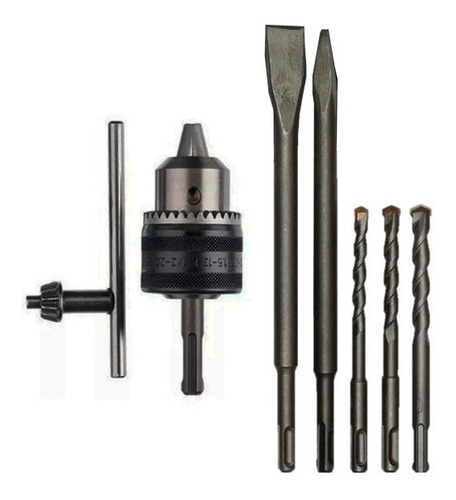 Imagen 5 de 7 de Rotomartillo Taladro Percutor Sds Plus 800w + Mandril 13mm Kld Mr24p