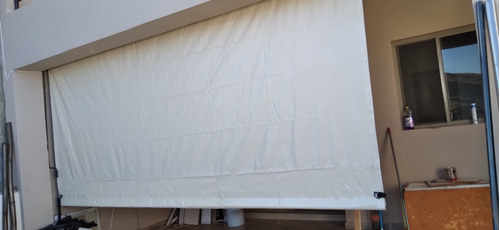 Toldo Lona Cortina Enrollable 2.5x2 Y Kit Enrollable Gde