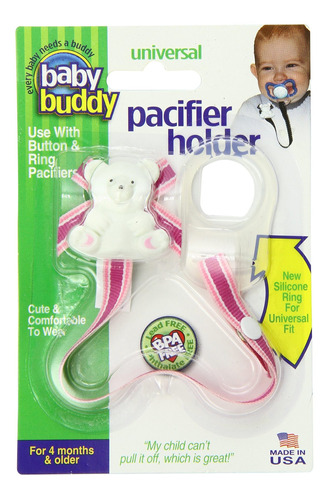 Baby Buddy Clip Universal Para Chupete - Se Ajusta Al Pac O