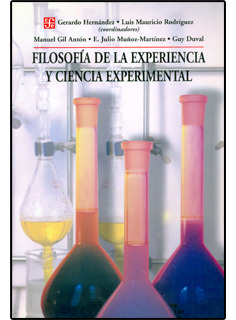 Filosofía De La Experiencia Y Ciencia Experimental