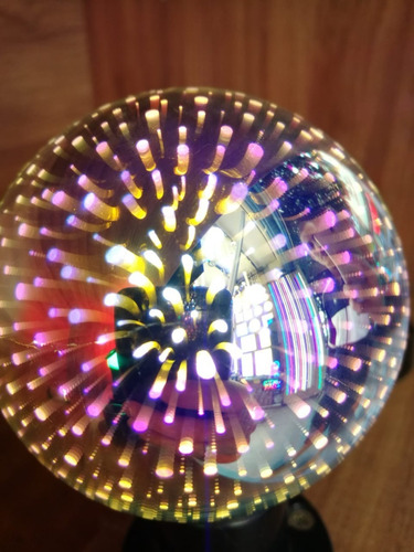 Lâmpada Natal G80 3d Fogos De Artifício Led Bulbo 6w 2700k Luzes Branco Quente 110v/220v