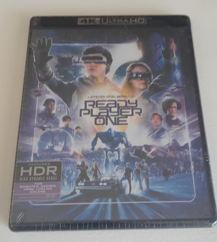 Ready Player One 4k Ultra Hd Blu-ray Nuevo Original