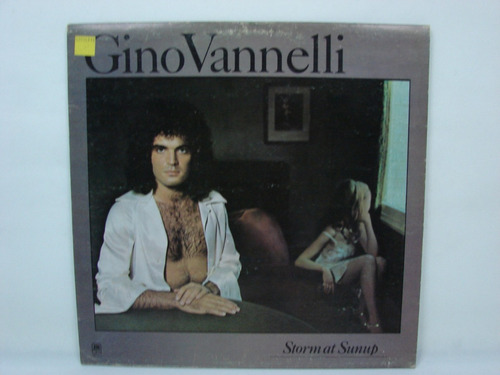 Vinilo Gino Vannelli Storm At Sunup 1975 Canadá Ed. + Sobre 