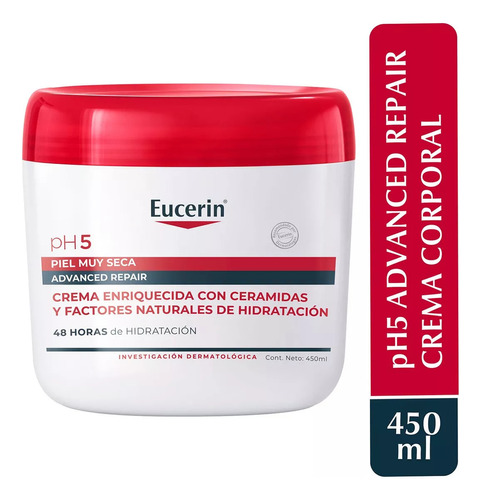 Eucerin Ph5 Advanced Repair Crema Corporal 450ml Neutro