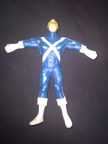 Figuras X-men Cyclope, Goma Dura 1991 (Usado)