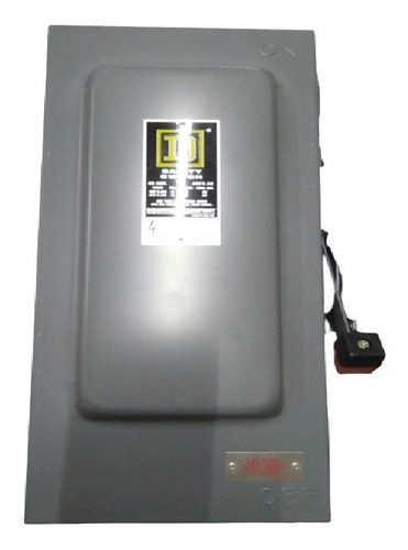 Interruptor De Seguridad T/pesado 3p 60a Mod H362a Mca Sd