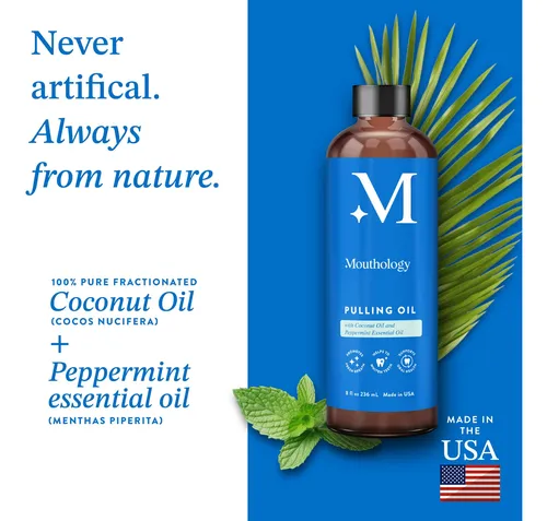 Enjuague Bucal Con Aceite De Coco Para Blanquear Los Dientes