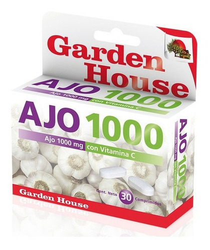 Garden House Ajo 1000 X 30 Comprimidos 