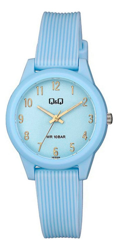 Reloj Q&q Qyq Vs13j00 Deportivo Dama Impermeable + Estuche