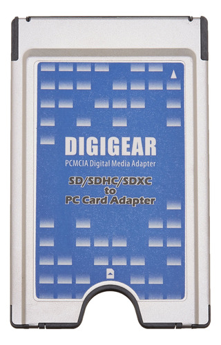 Digigear Sd Sdhc Sdxc A Pcmcia Pc Card, Adaptador Soporta, A