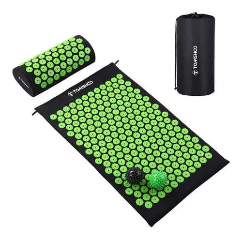 Juego De Acupresión, Alfombrilla De Acupresión Y Almohada Co