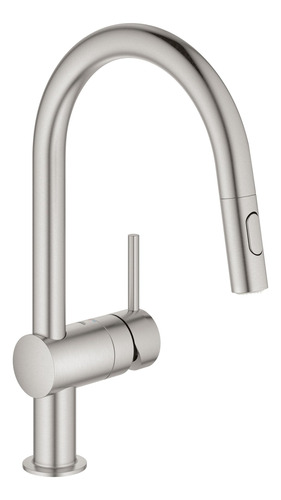 Grifo Cocina Grohe 31378dc3 Minta Con Rociador Supersteel