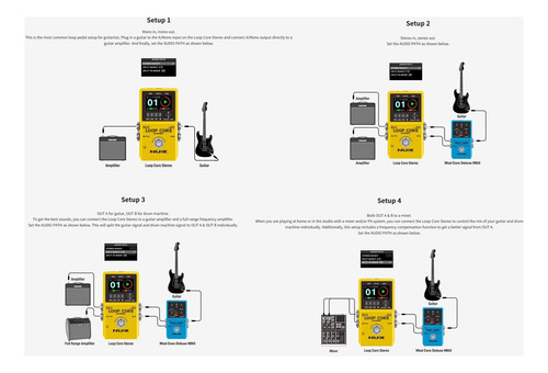 Nux Loop Core Guitar Effects Looper Pedal, Tiempo De Registr