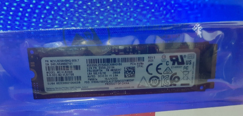Imagen 2 de 2 de Disco Duro Solido De 256gb M2