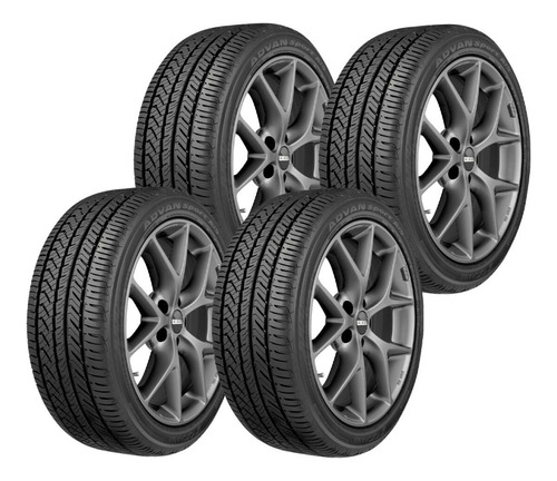 4 Llantas 225/50r17 Advsport As+ Yokohama 98w