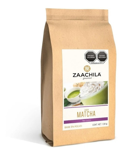 Zaachila-gourmet Sabor: Matcha Base Frappe / Caliente 1.36kg