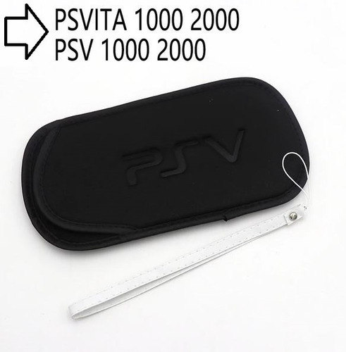 Funda Estuche Suave Para Psvita Ps Vita 1000/2000 + Correa