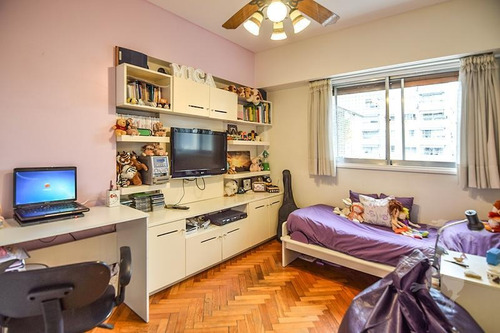 Imagen 13 de 29 de Luminoso Departamento De 4 Ambientes - Balcón Aterrazado Con Parrilla - Escritorio - Recoleta