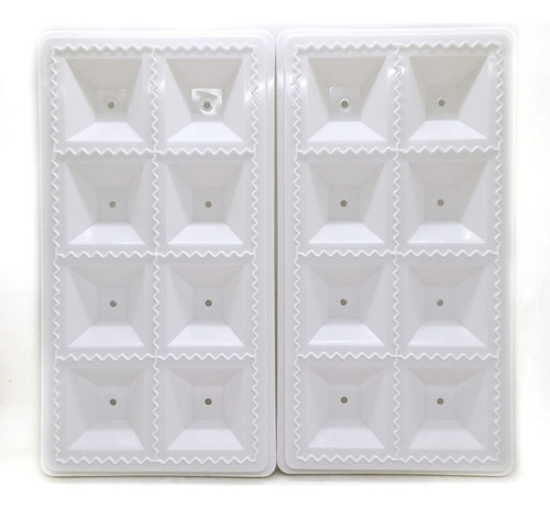 Imagen 3 de 4 de Set Pasta X 3 Moldes Sorrentinos Ravioles Raviolón 25,5x13,5