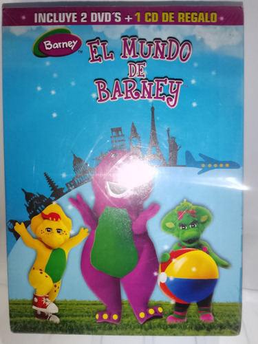El Mundo De Barney Dvd Doble Cd Excelentes 