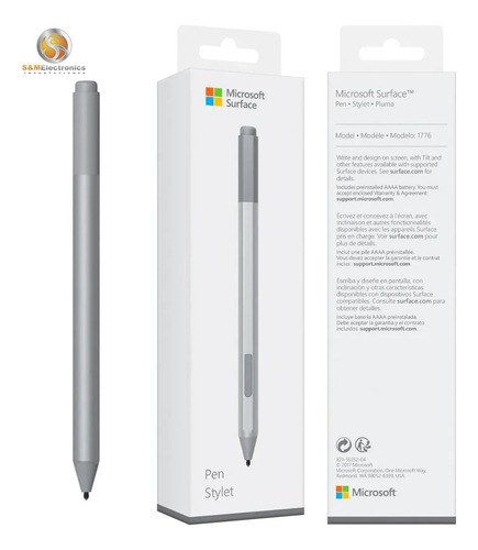 Lapicero Lapiz Microsoft Surface Pen Original 1776 - Sellado